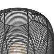 43968 Торшер RINROE, 1X40W (E27), H1405, сталь, черный №1