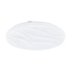 купить 99344 Светод. потолочный светильник BENARIBA, 22W (LED), ?440, 2450lm, сталь, белый/пластик, белый в Санкт-Петербурге