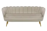 Диван ракушка для гостиниц Pearl Triple Taupe №0 в Санкт-Петербурге