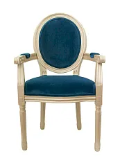 купить красивый Мягкий стул с подлокотниками Volker Arm Gold в Санкт-Петербурге