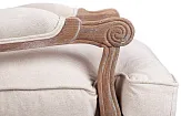 Мягкое полукресло с подлокотниками Niro Rattan Beige №4 в Санкт-Петербурге