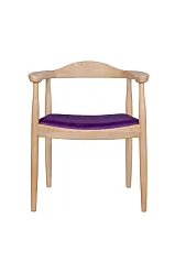красивый Венский стул с подлокотниками Carlo Violet V2 на заказ в Санкт-Петербурге