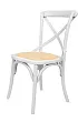 Стул ретро Cross Back White №3 в Санкт-Петербурге