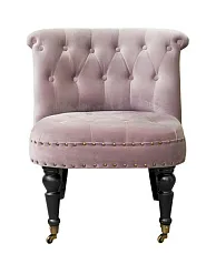 красивое Низкое кресло Aviana Pink Velvet в Санкт-Петербурге