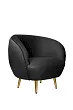 Мягкое кресло Small Benee Black №0