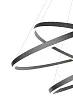 Люстра Orblaze 3 rings 600 black №3 в Санкт-Петербурге