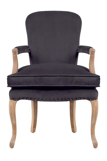 Мягкое полукресло с подлокотниками Anver Oak Black