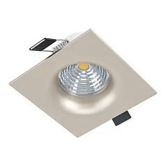 98474 Светодиодный встраиваемый светильник SALICETO димм., 6W(LED), 450lm, 88х88, 4000K, алюминий, бел в интернет-магазине в Санкт-Петербурге