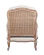 Мягкое полукресло с подлокотниками Niro Rattan Beige №3 в Санкт-Петербурге