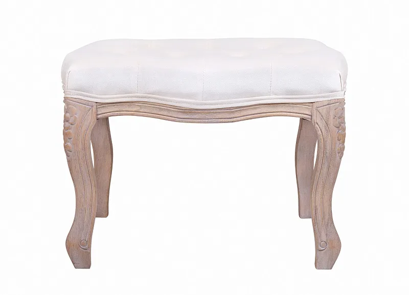 Дизайнерская банкетка Kina Velvet Beige в Санкт-Петербурге