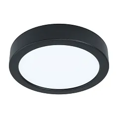 купить 99222 Светодиодный накладной светильник FUEVA 5, 10,5W (LED), ?160, H28, 1200lm, 3000K, сталь, черный/ в интернет-магазине в Санкт-Петербурге