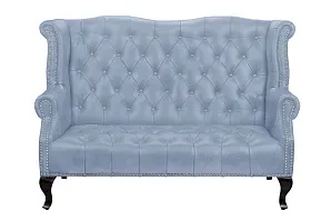 купить Кожаный дизайнерский диван лофт Royal Sofa Grey в Санкт-Петербурге