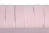Дизайнерский диван Pearl Triple Pink на черных ножках №5