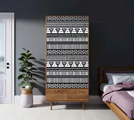 купить Шкаф двухстворчатый "Бербер (Berber)" принт 19 арт BB16/Print_19 в Санкт-Петербурге