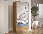 Шкаф двухстворчатый "Бербер (Berber)" арт BB16/Print_51 №2