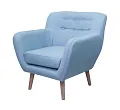 Низкое кресло Fuller Blue №3 в Санкт-Петербурге