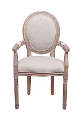 красивый Мягкий стул с подлокотниками Volker Arm Beige V2 в интернет-магазине в Санкт-Петербурге