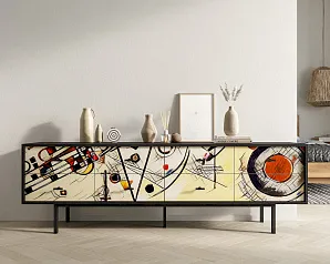 Комод с восемью ящиками "Эмерсон (Emerson)" by Kandinsky арт EM03/Print_01 в Санкт-Петербурге