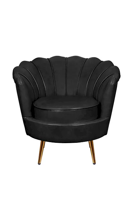 Низкое кресло ракушка Pearl Black V2 в Санкт-Петербурге Низкое кресло ракушка Pearl Black V2 в Санкт-Петербурге