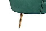 Диван ракушка для гостиниц Pearl Triple Green V2 №6 в Санкт-Петербурге