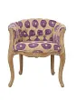 Низкое кресло ретро Kandy Purple №0