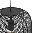 43965 Подвесной светильник (люстра) RINROE, 1X40W (E27), ?325, сталь, черный №1
