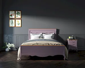 красивые Кровать "Леонтина (Leontina)" в лавандовом цвете 160x200 арт ST9341/16L в интернет-магазине в Санкт-Петербурге