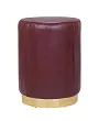 Дизайнерский пуф Topper Brown Leather №0