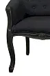 Двухместный дизайнерский диван Kandy Double Black Old №4 в Санкт-Петербурге
