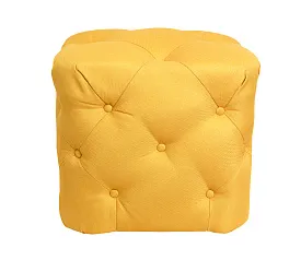 купить красивые Дизайнерский пуф Amrit Yellow в Санкт-Петербурге