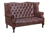 Кожаный дизайнерский диван лофт Royal Sofa Brown №1 в Санкт-Петербурге