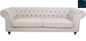 купить Диван мягкий арт-деко Neylan синий в интернет-магазине в Санкт-Петербурге