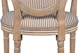 Мягкий стул с подлокотниками Volker Arm Orange Pinstripe №4 в Санкт-Петербурге