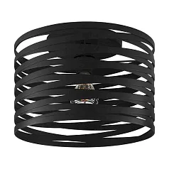 900164 Потолочный светильник CREMELLA, 1x60W, E27, H260, ?370, сталь, черный в Санкт-Петербурге