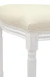 Дизайнерский обеденный стул модерн Volker Beige and White №4 в Санкт-Петербурге