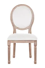 Стул с круглой спинкой Volker Oak Beige V2 в интерьере в Санкт-Петербурге