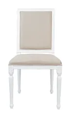 купить стильный Дизайнерский обеденный стул Lotos White в Санкт-Петербурге