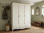 Шкаф "Леонтина (Leontina)" для одежды трехстворчатый с ящиками арт ST9327KR/3 №5