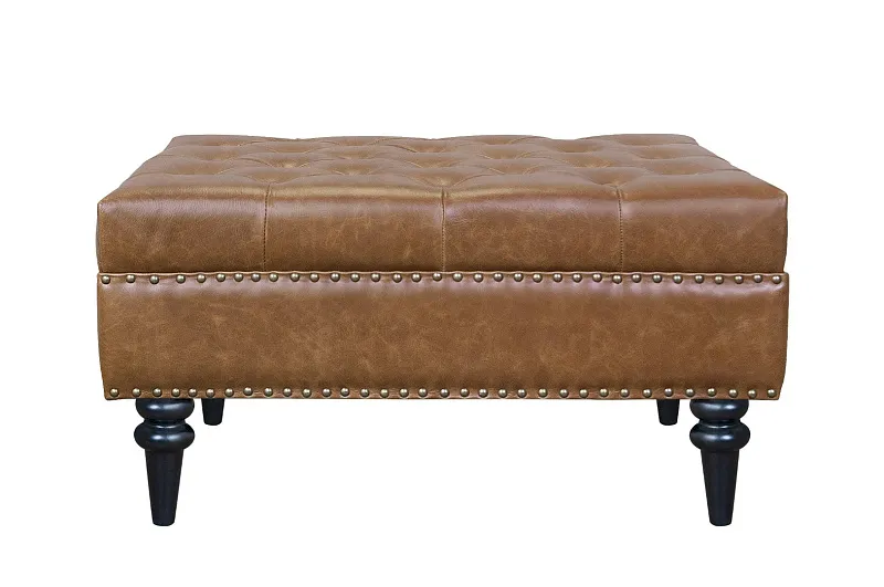 Банкетка Karo Brown leather в Санкт-Петербурге
