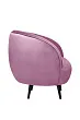 Мягкое кресло Small Benee Pink на черных ножках №2