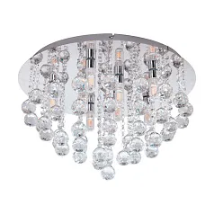 купить 97699 Светодиодный потол. светильник ALMONTE, 8х3W (G9), ?500, H300, 8х360lm, IP44, сталь, хром/стек в Санкт-Петербурге