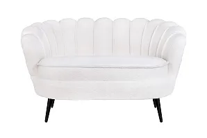 купить стильный Двухместный диван Pearl Double Boucle на черных ножках в интернет-магазине в Санкт-Петербурге