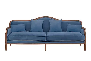 фото Диван с высокой спинкой Madesta Blue в интерьере в Санкт-Петербурге