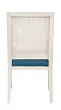 Мягкий стул с подлокотниками Wilton White №2 в Санкт-Петербурге