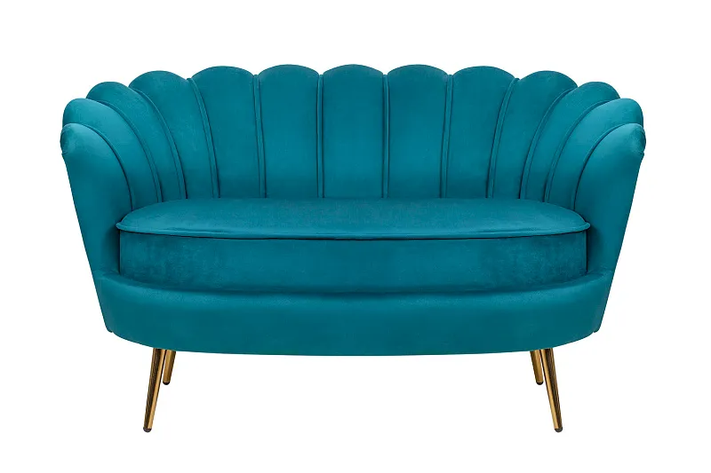 Диван ракушка Pearl Double Marine Velvet