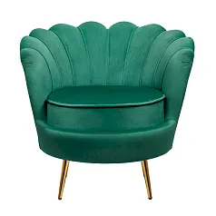 красивое Низкое кресло ракушка Pearl Green V2 в интернет-магазине в Санкт-Петербурге