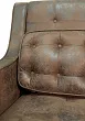 Прямой двухместный диван Hublon цвет синий №2
