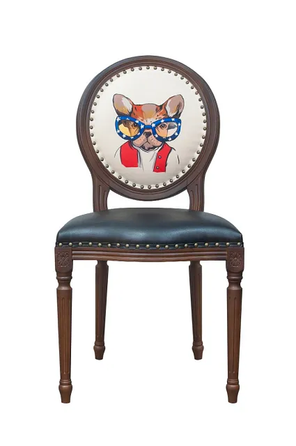 Стул Delo Kora Bulldog Print в Санкт-Петербурге Стул Delo Kora Bulldog Print