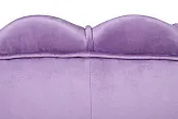 Низкое кресло ракушка Pearl Purple №4