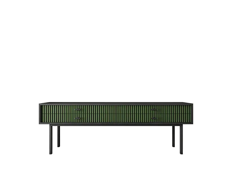 Консоль с двумя ящиками "Эмерсон (Emerson)" арт EM23/green/L